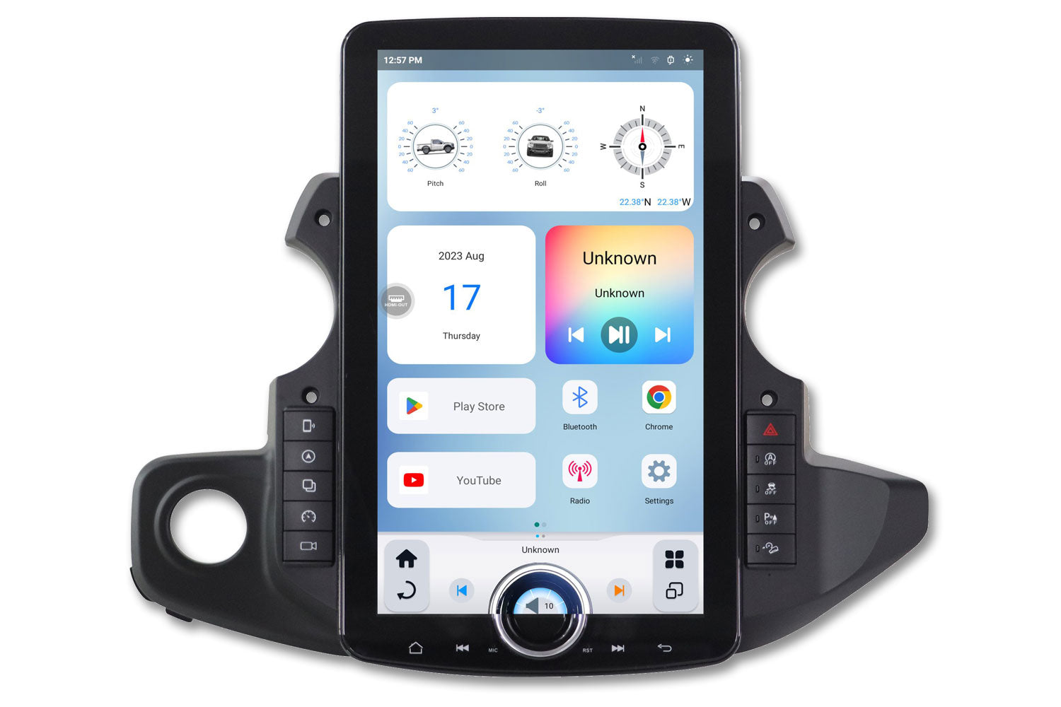 Linkswell XL 15.6-inch T-Style radio for Jeep Wrangler JL and Gladiator large touchscreen head unit XL-JPJL15-6RR-6H