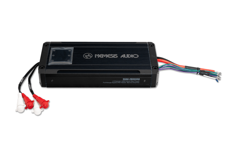 Nemesis Audio Marine Voice Package - 4x SOAK-65 Speakers + SOAK-2800 Amplifier