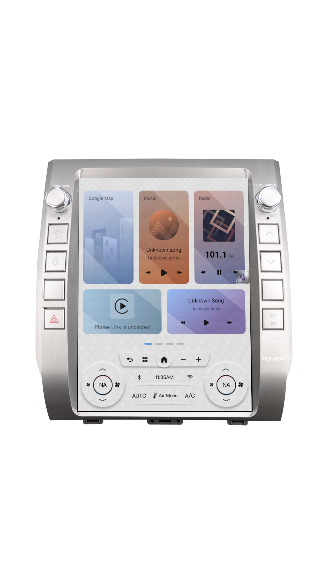 Linkswell T-Style LITE radio for 2014-22 Toyota Tundra