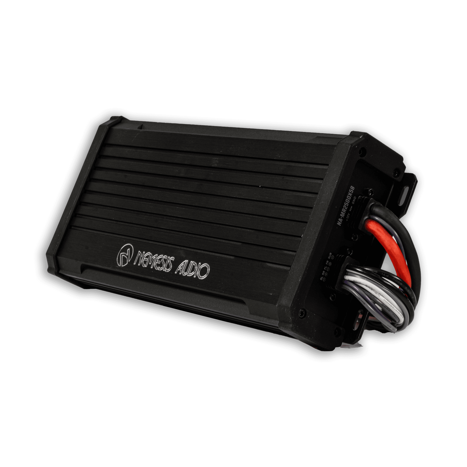 Nemesis Audio NA-MR2500X5B 1250W RMS IP67 marine Bluetooth amplifier right view