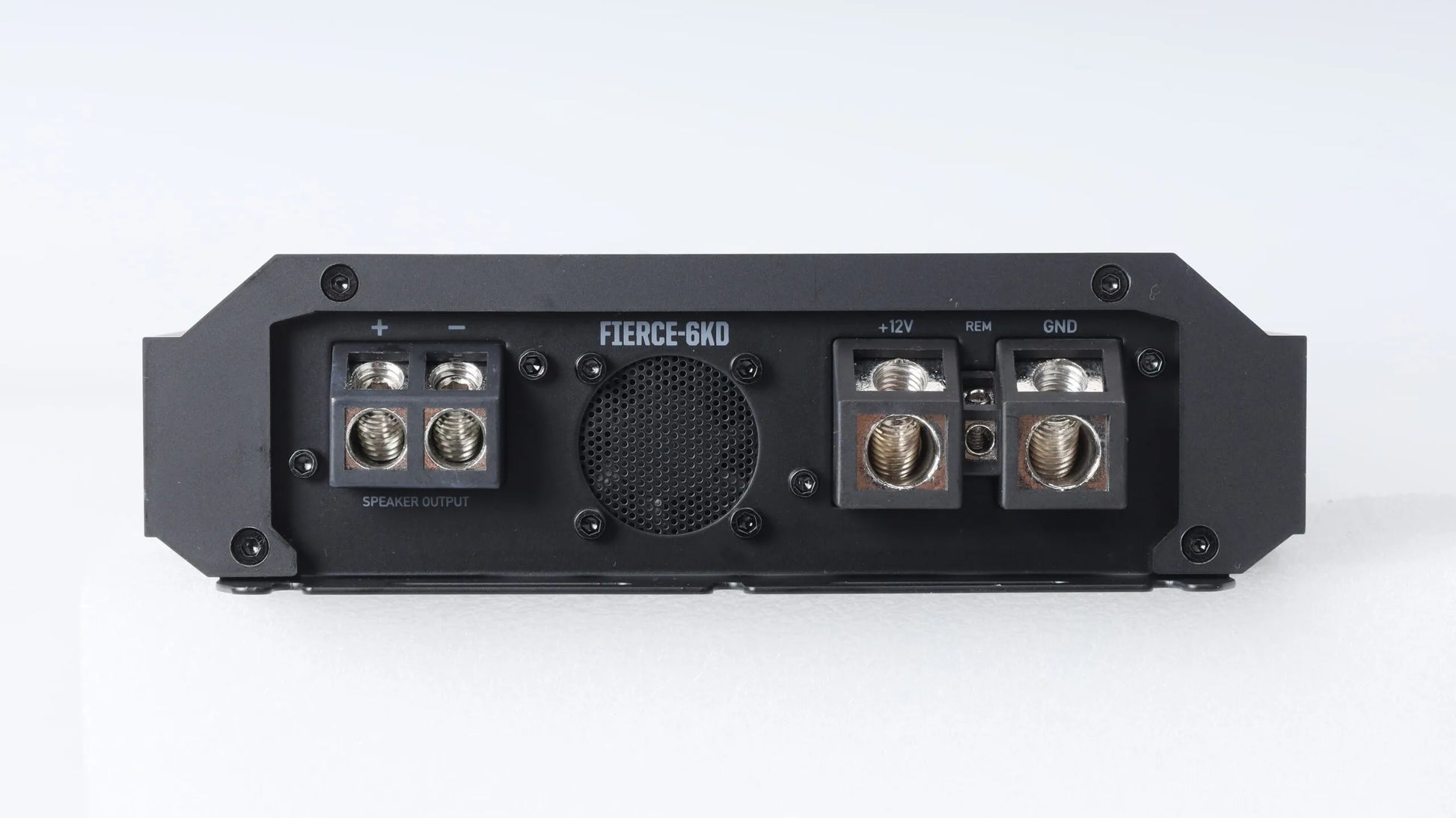 Nemesis Audio FIERCE-6KD 1 ohm stable amplifier terminal view