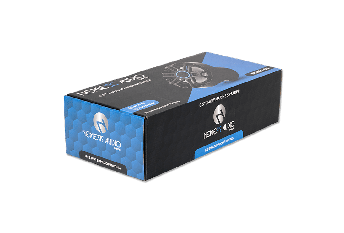Nemesis Audio SOAK-65 RGB lighting marine speaker view