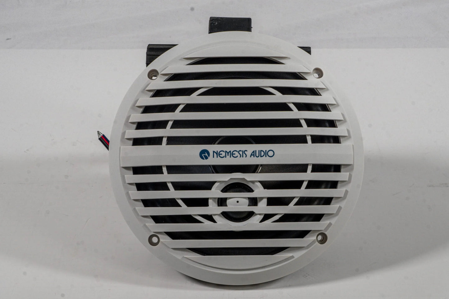 Nemesis Audio NA-M65L 6.5 inch RGB marine coaxial speakers pair front view
