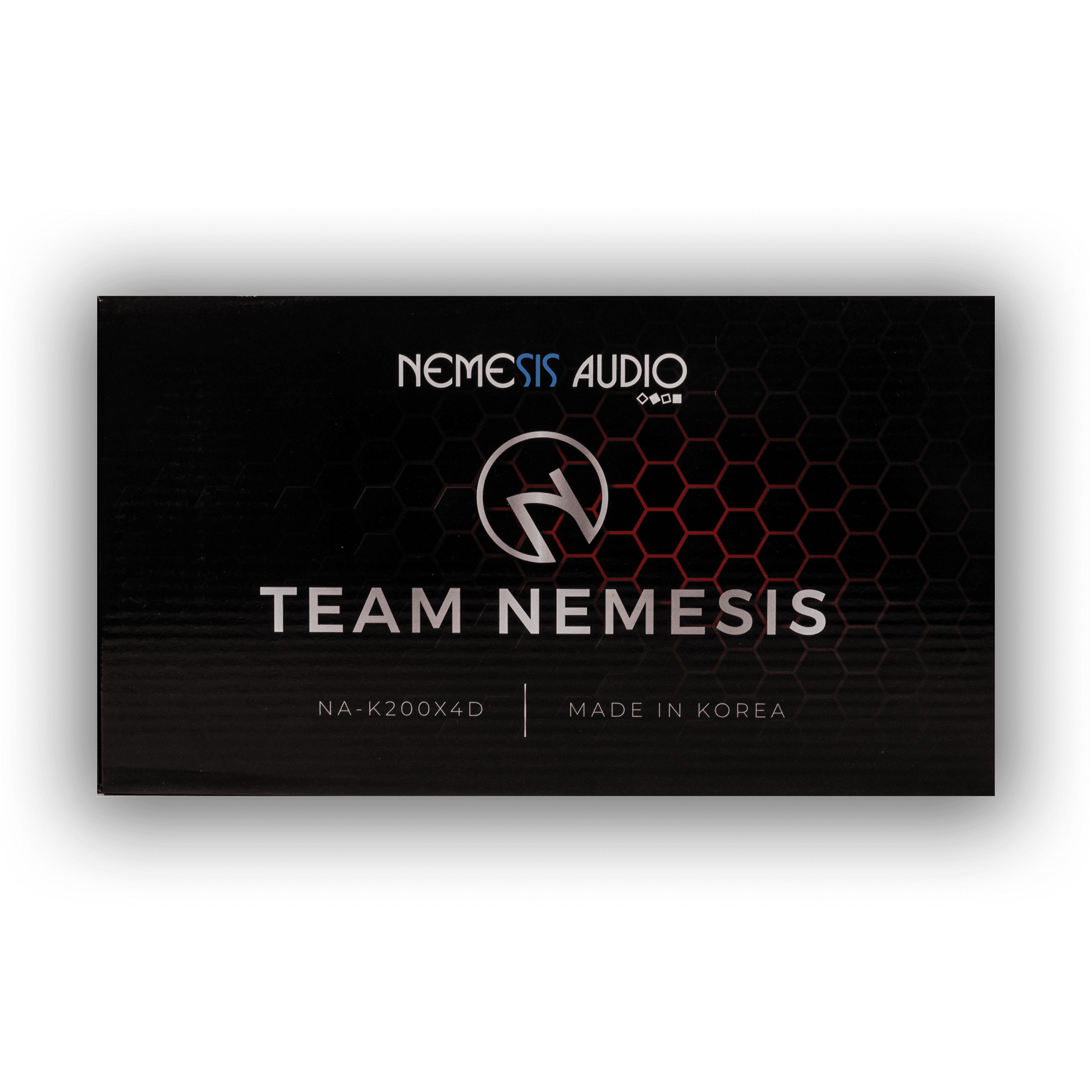 Nemesis Audio NA-K200X4D Korean amplifier retail box front