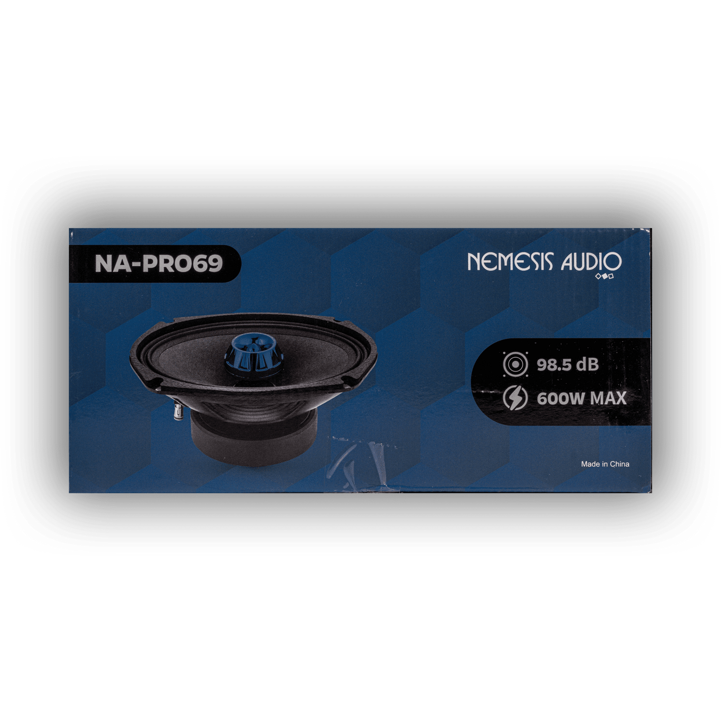 Nemesis Audio NA-PRO69 6x9 coaxial speaker packaging front