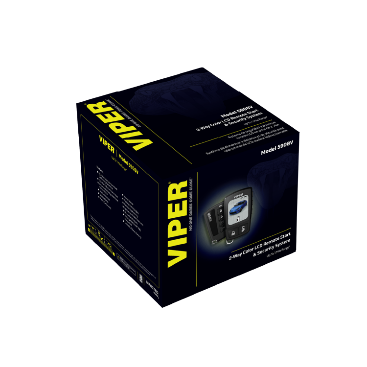 VIPER 5908V LCD 2-Way Security + Remote Start System image 5
