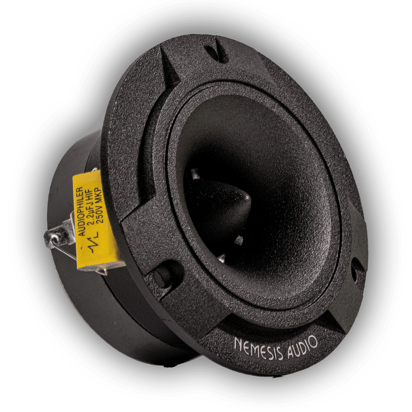 Nemesis Audio NA-TW40 4-ohm super tweeter pair side view