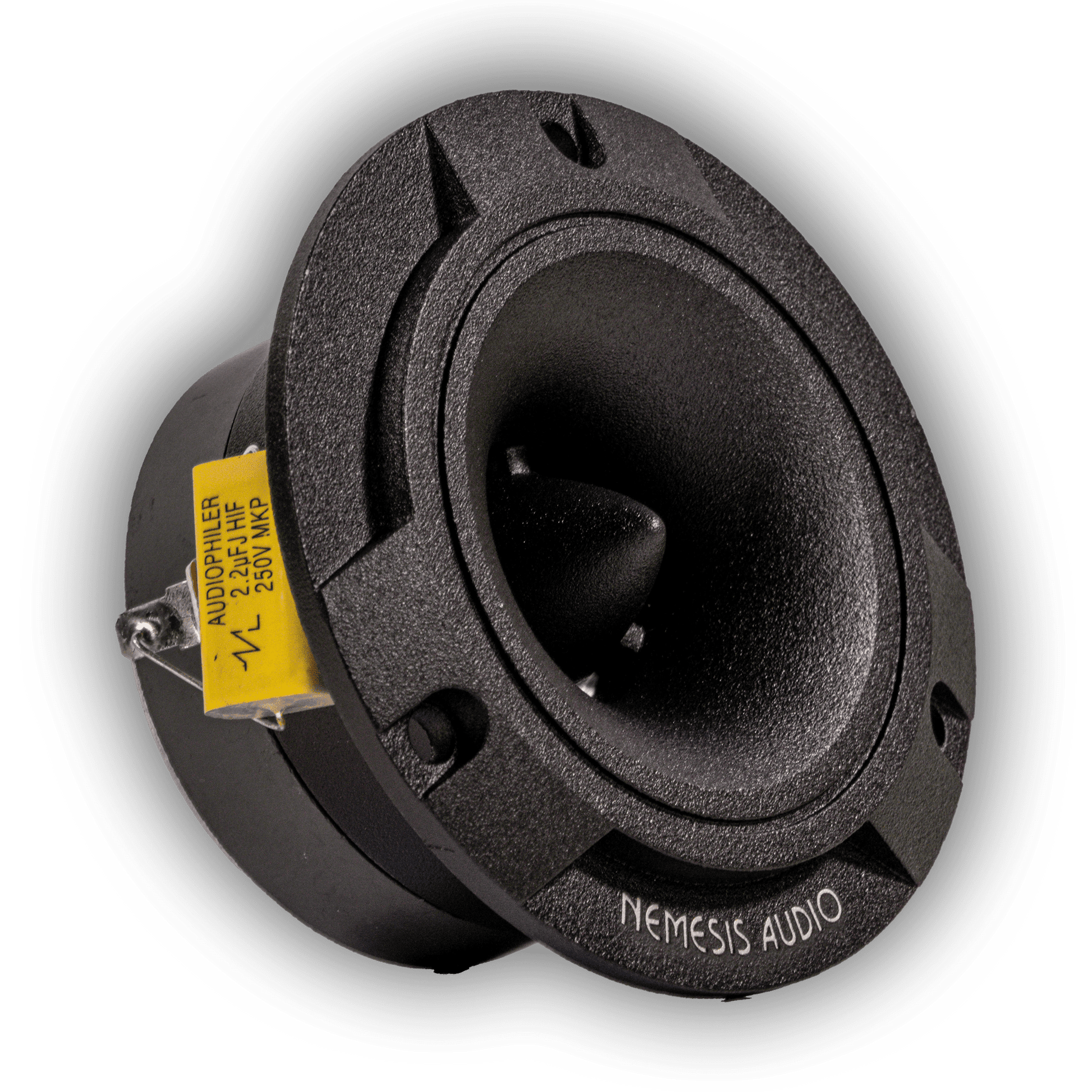 Nemesis Audio NA-TW40 4-ohm super tweeter pair side view