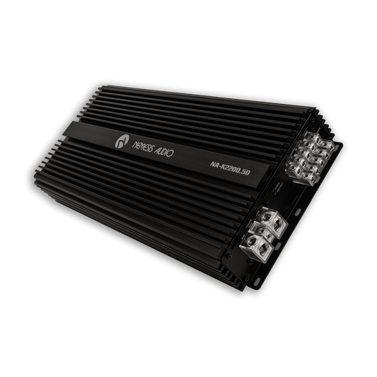 NA-K2200.5D | 2200W 5-Channel Class D Monoblock Car Amplifier Made In Korea Team Series image 0