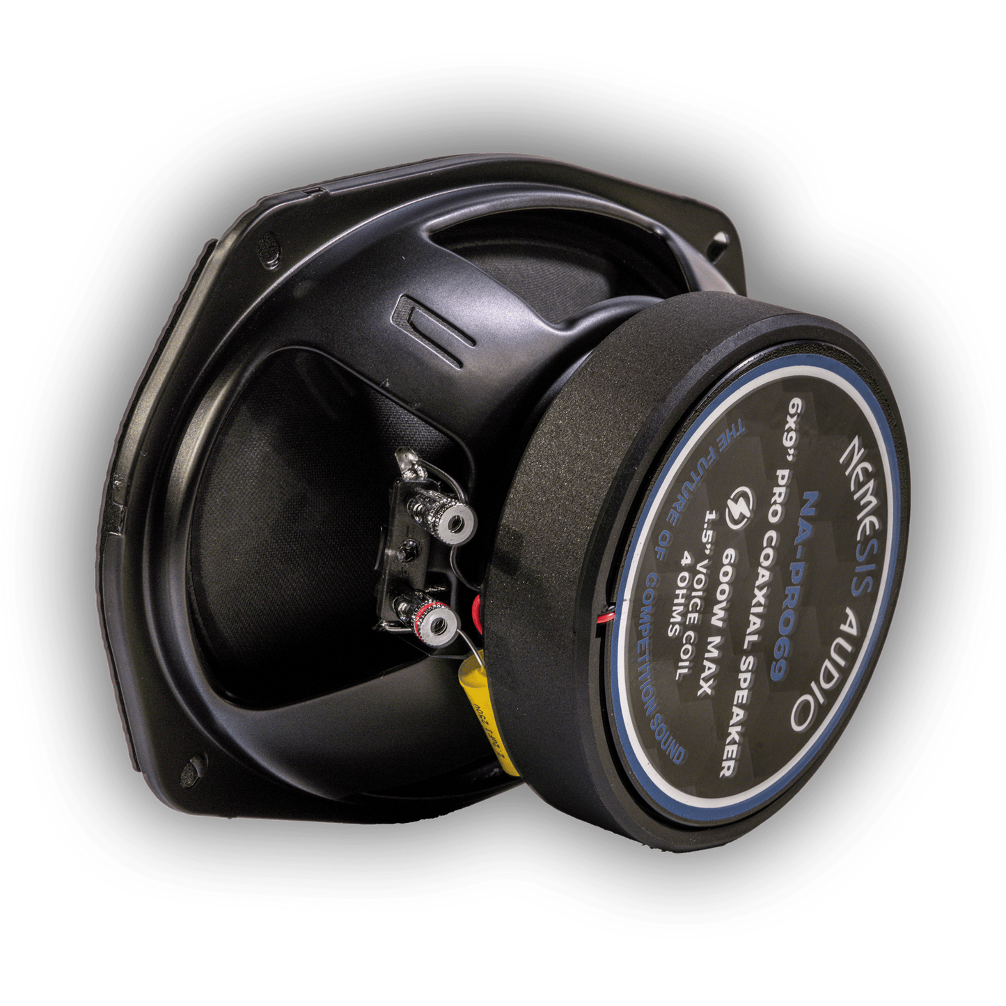 Nemesis Audio NA-PRO69 pro coaxial speaker side view