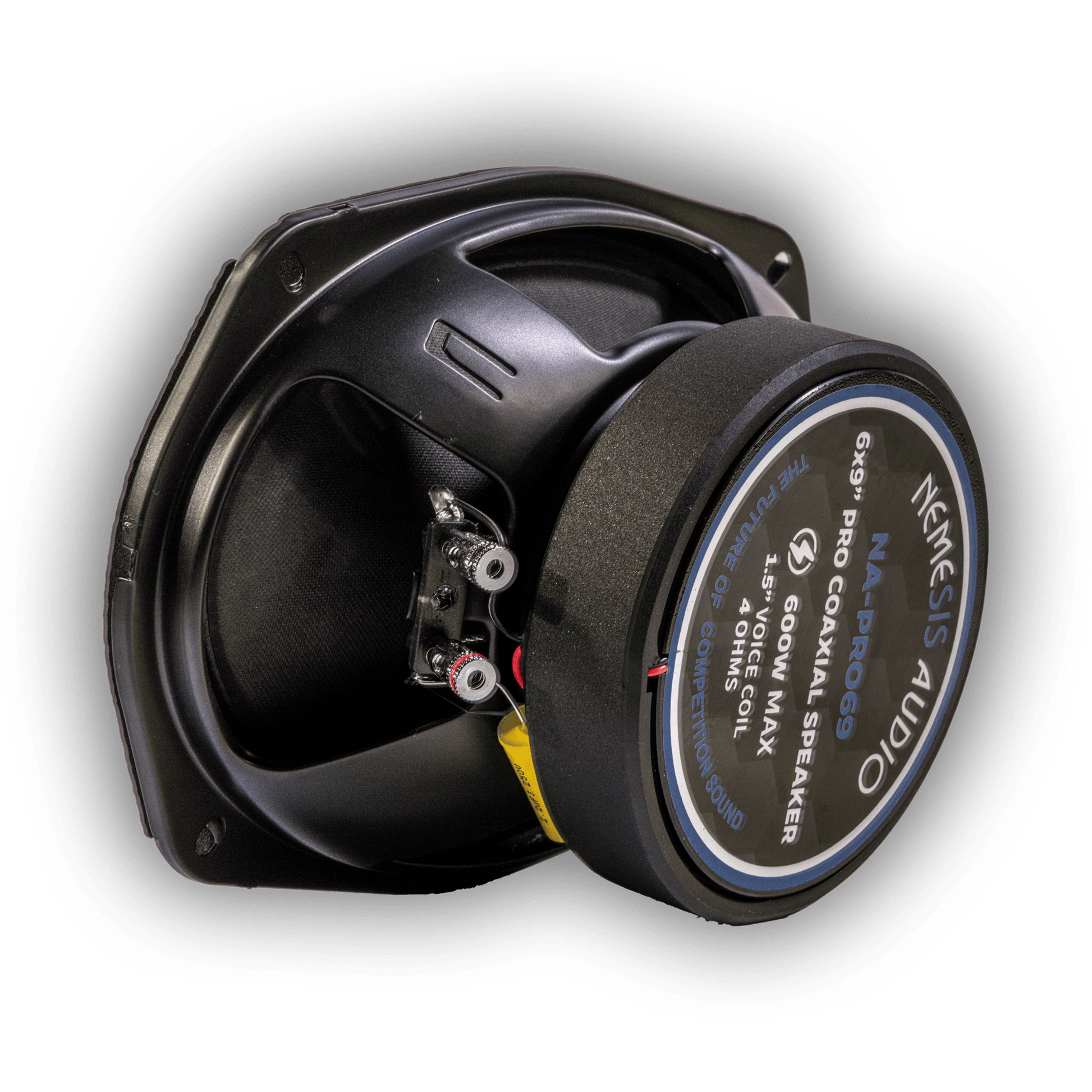 Nemesis Audio NA-PRO69 pro coaxial speaker side view