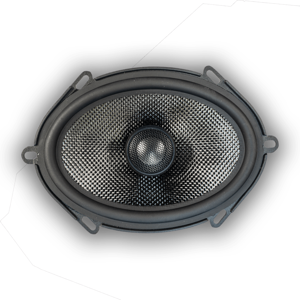 Nemesis Audio NA-5.7HCX 5x7-inch Hectic coaxial speakers front view