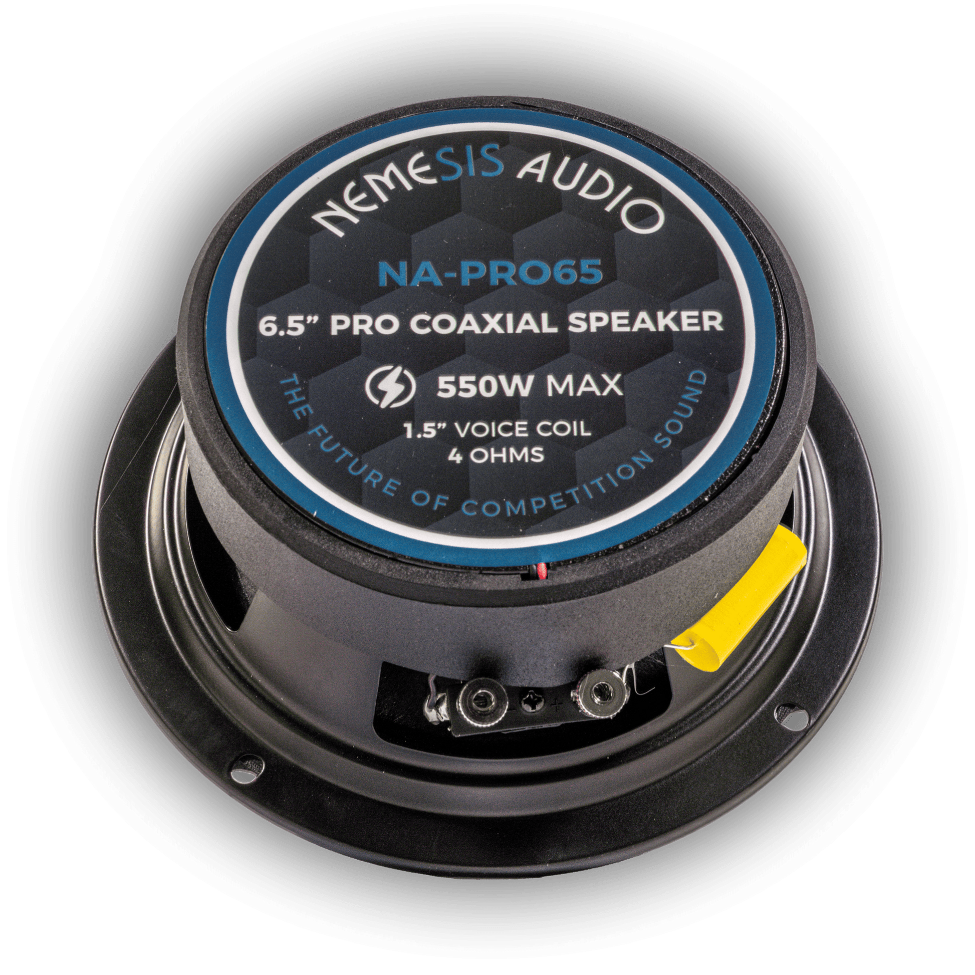 Nemesis Audio NA-PRO65 6.5 inch coaxial speaker rear magnet view