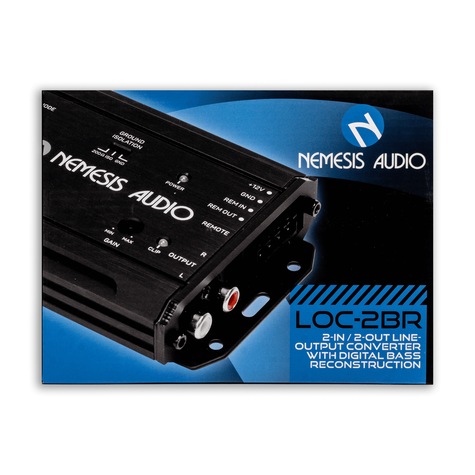 LOC-2BR | 2-In / 2-Out Line-Output Converter with Digital Bass Reconstruction image 4