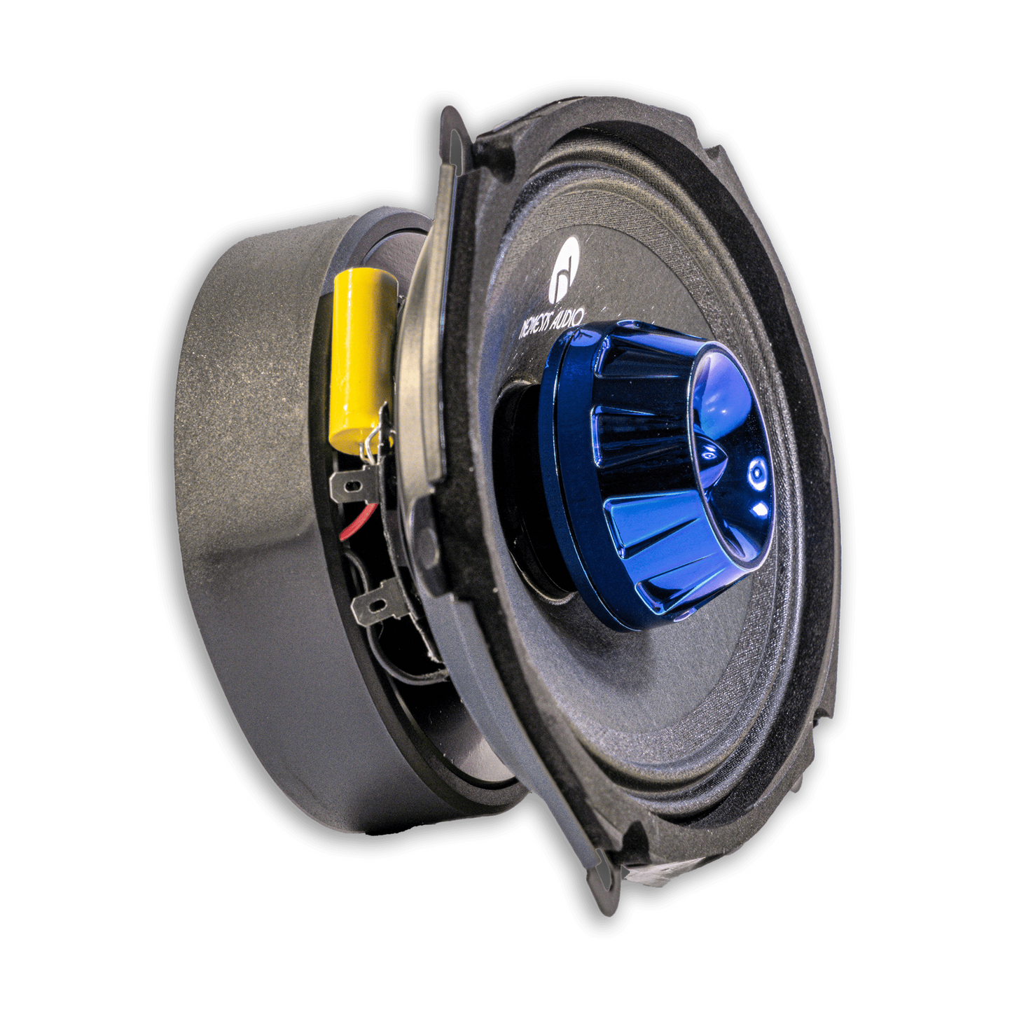 Nemesis Audio NA-57PRO 5x7 car audio coaxial speaker side view
