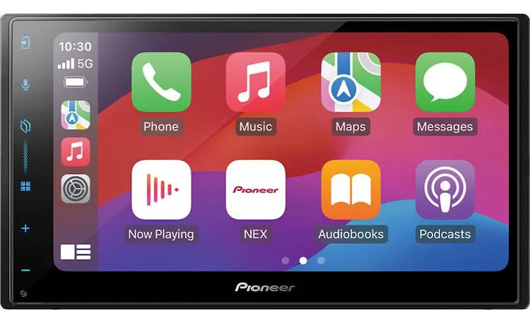 Pioneer DMH-W3000NEX wireless CarPlay Android Auto receiver front view