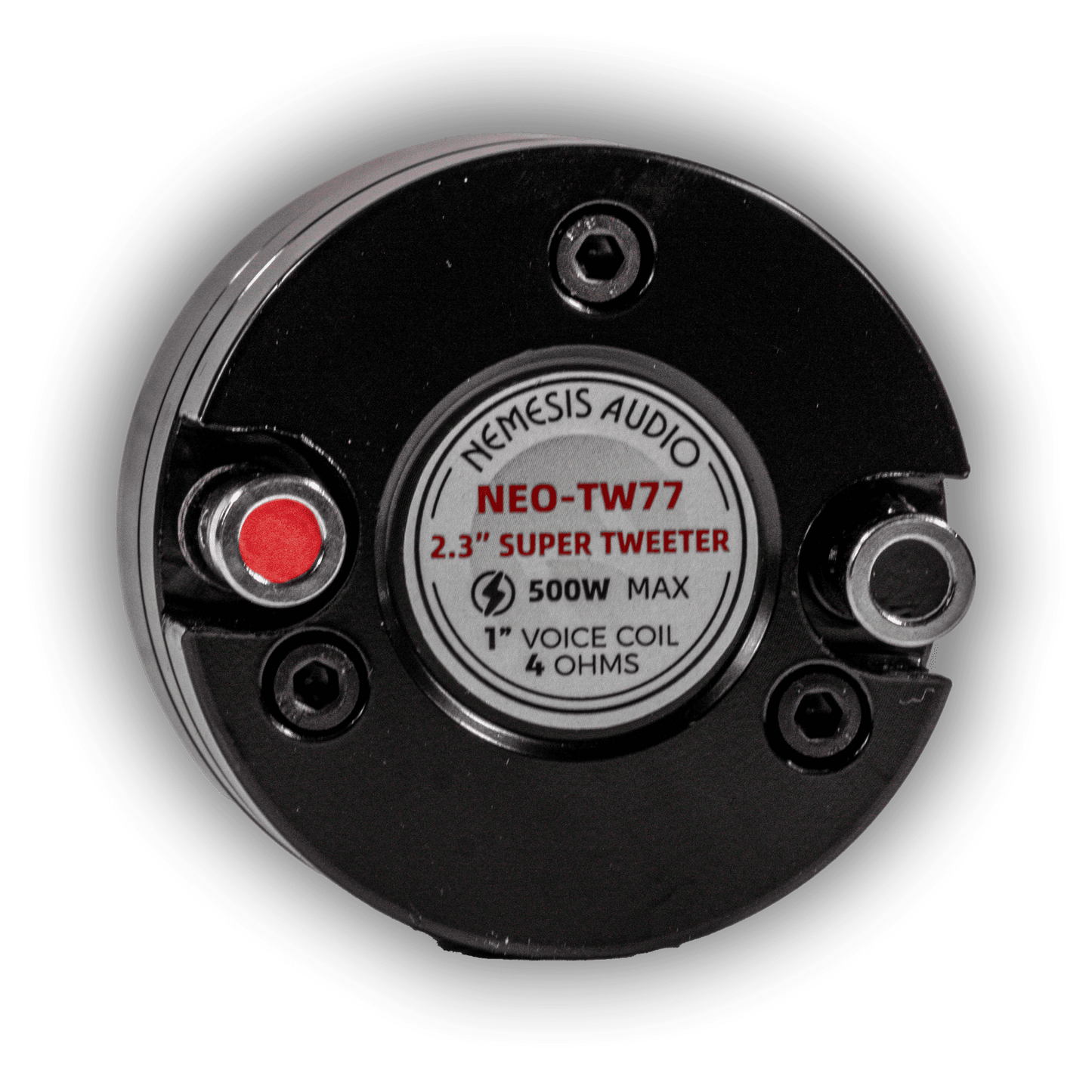 Nemesis Audio NEO-TW77 4-ohm tweeter pair rear view