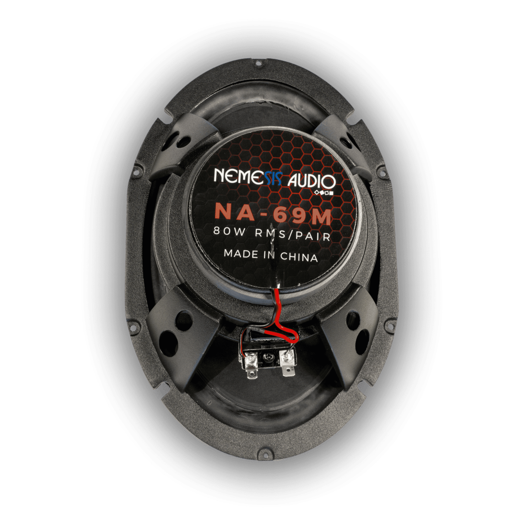 Nemesis Audio NA-69M 6x9-inch coaxial speaker rear view
