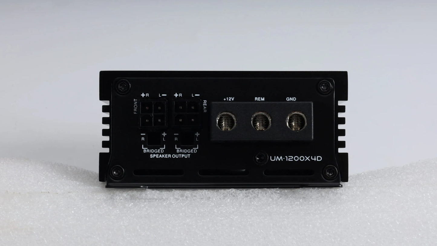 UM-1200X4D | 1200W Max/ 600W RMS 4-Channel Ultra Micro Class D Amplifier image 9