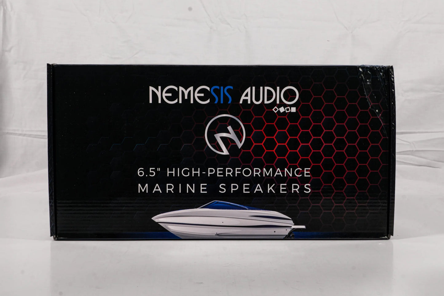 Nemesis Audio NA-M65L 6.5 RGB boat speaker product box front