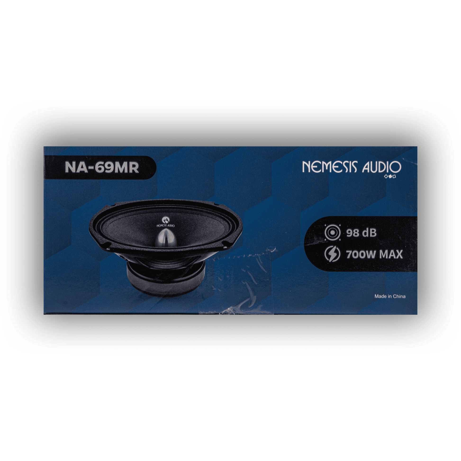 Nemesis Audio NA-69MR 700W max midrange speaker box front