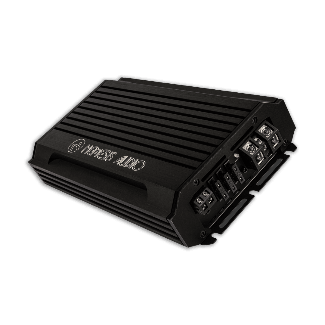 Nemesis Audio NANO-2400D 1200W RMS monoblock amplifier right side view