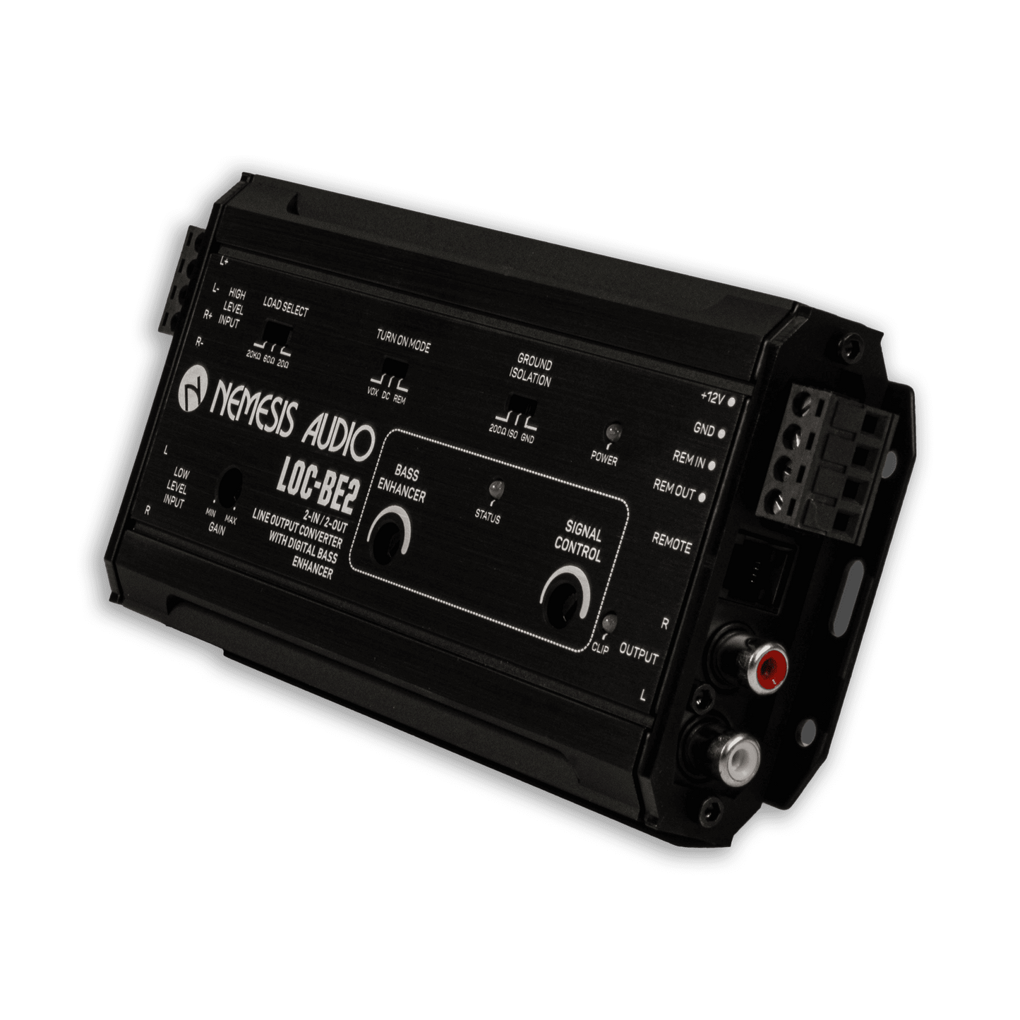LOC-BE2 | 2-In / 2-Out Line-Output Converter with Digital Bass Enhancement Processor image 3