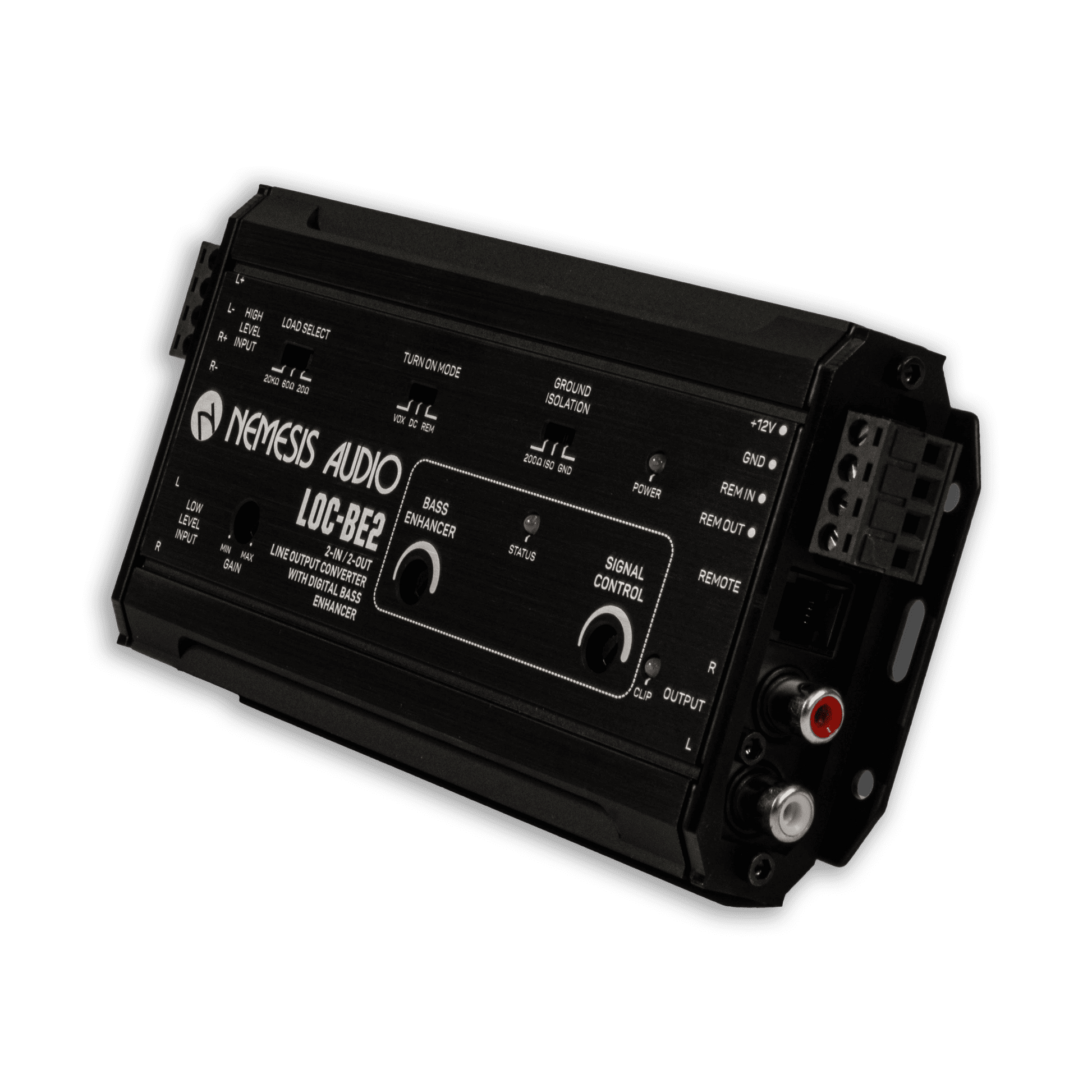 LOC-BE2 | 2-In / 2-Out Line-Output Converter with Digital Bass Enhancement Processor image 3