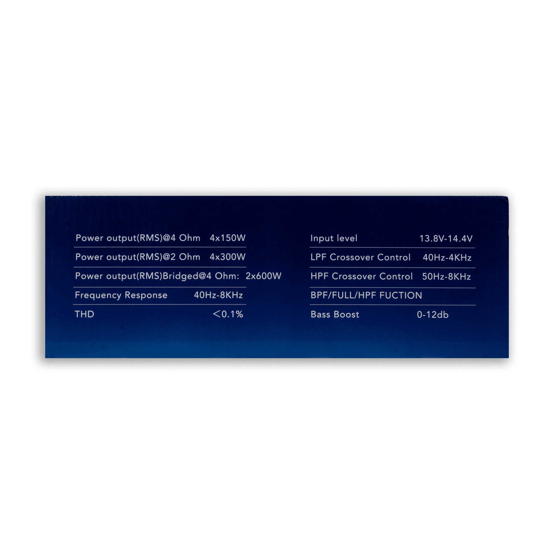 NA-C1200.4 | 1200W RMS 4-Channel Amp image 6