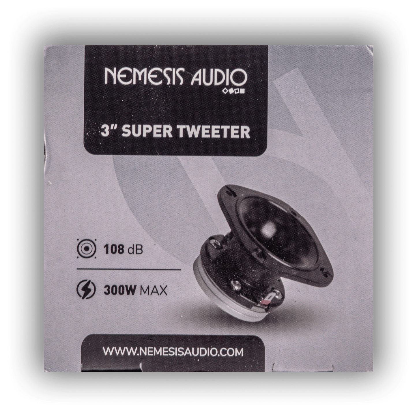 Nemesis Audio NA-TW10 super tweeter retail box front