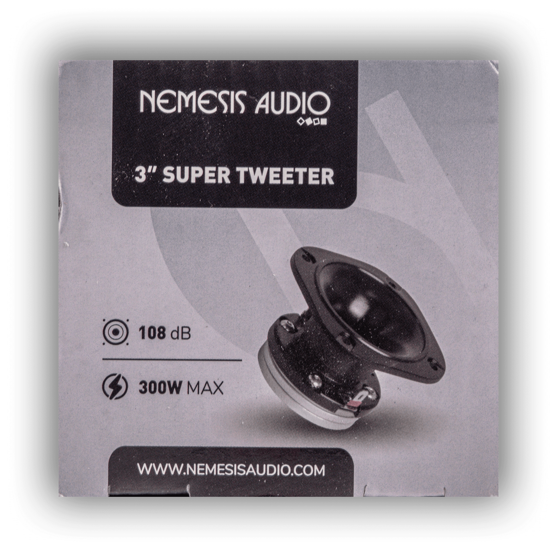 Nemesis Audio NA-TW10 super tweeter retail box front