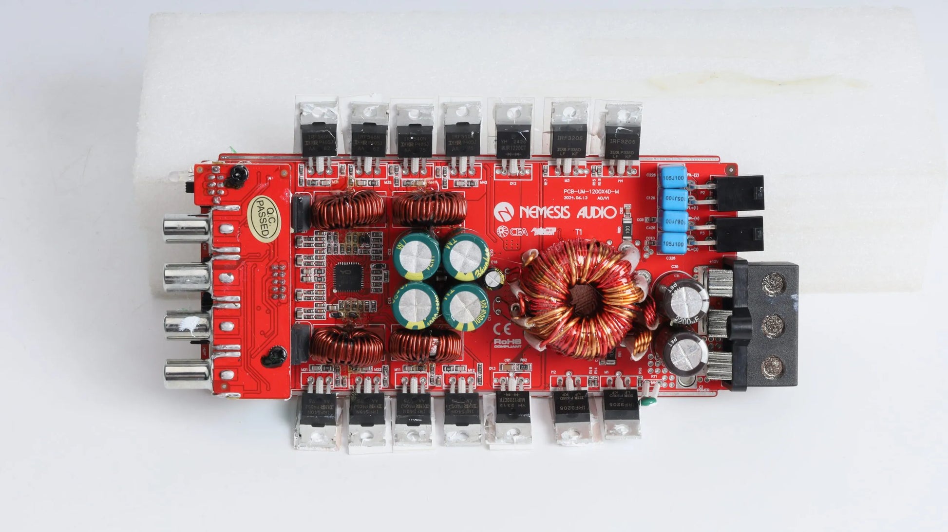 UM-1200X4D | 1200W Max/ 600W RMS 4-Channel Ultra Micro Class D Amplifier image 15