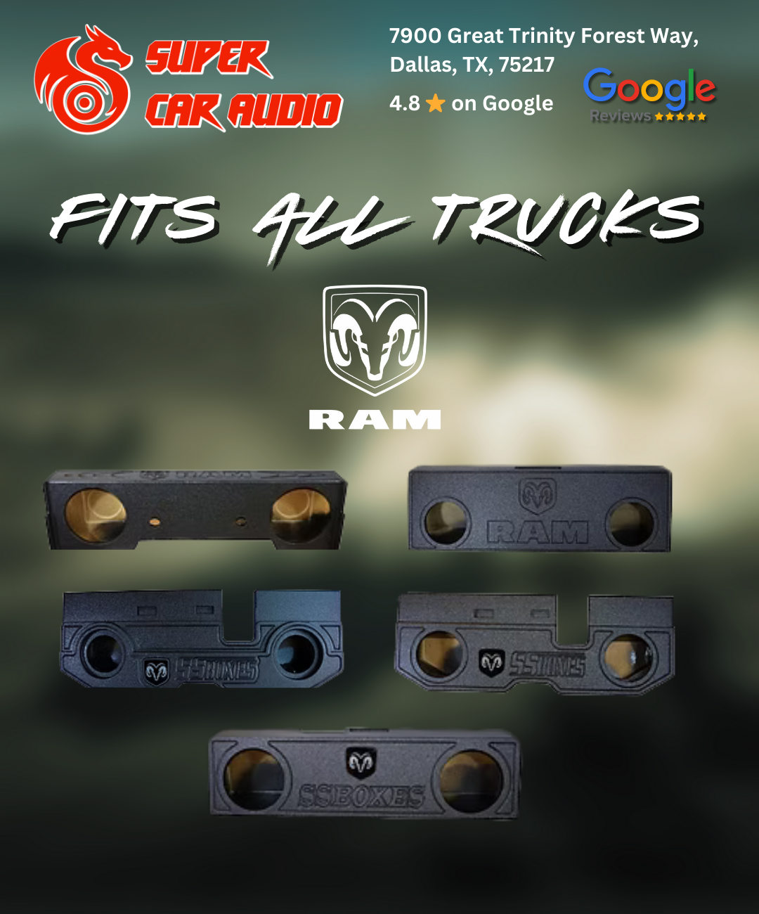 Nemesis Truck Bass Package – 2X8” 500W RMS Bass Nemesis Audio System – Chevrolet Silverado/GMC Sierra/Dodge RAM/Ford F150 F250 F350/Tundra Tacoma image 13