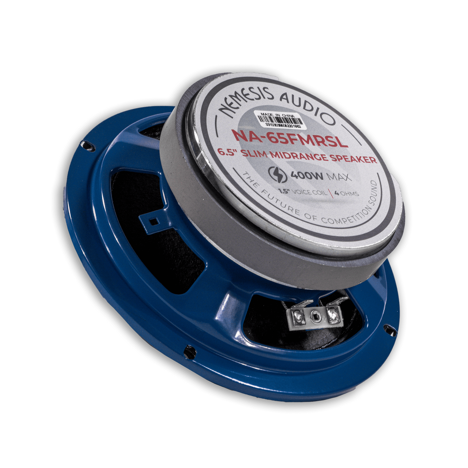 Nemesis Audio NA-65FMRSL 6.5 inch pro audio speaker side angle