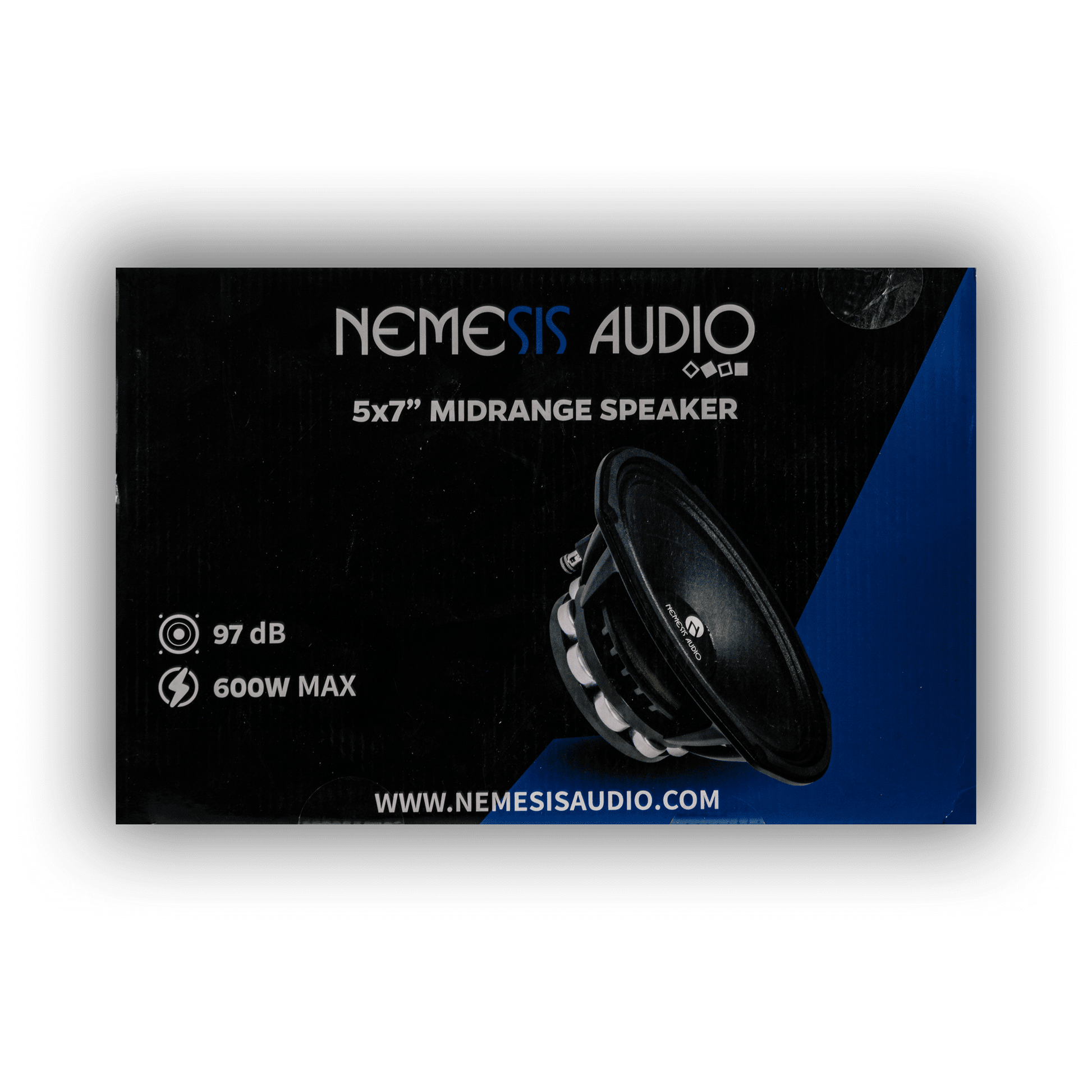 Nemesis Audio NEO-5.7COL 5x7 coaxial speaker product box front