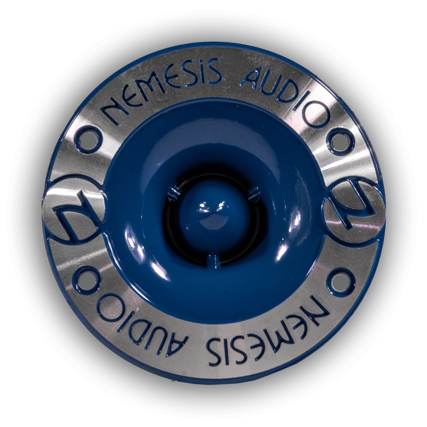 Nemesis Audio NA-8MRPK 8 inch midrange speaker and tweeter front closeup