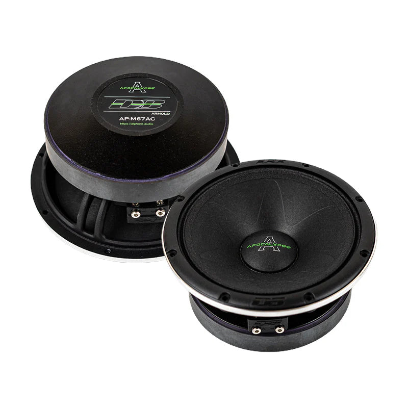Deaf Bonce Apocalypse AP-M67AC PRO 6.5-inch midrange speakers pair front view