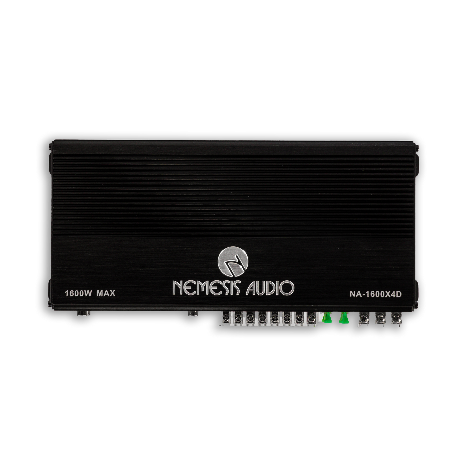 Nemesis Audio NA-1600X4D door speaker amplifier front view