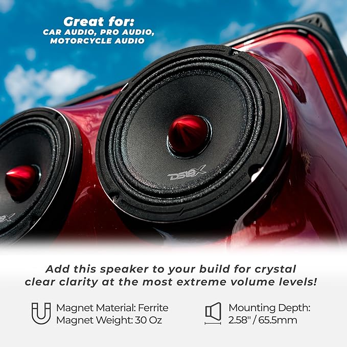 DS18 PRO-X6.4BM truck speaker upgrade product image