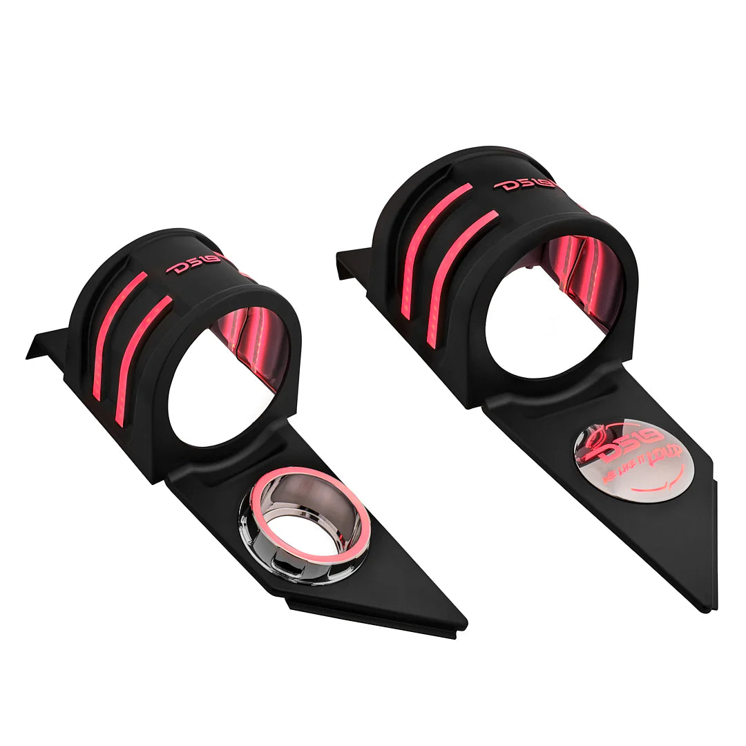 DS18 SLG-HD6V2 red RGB LED right side Slingshot speaker enclosure