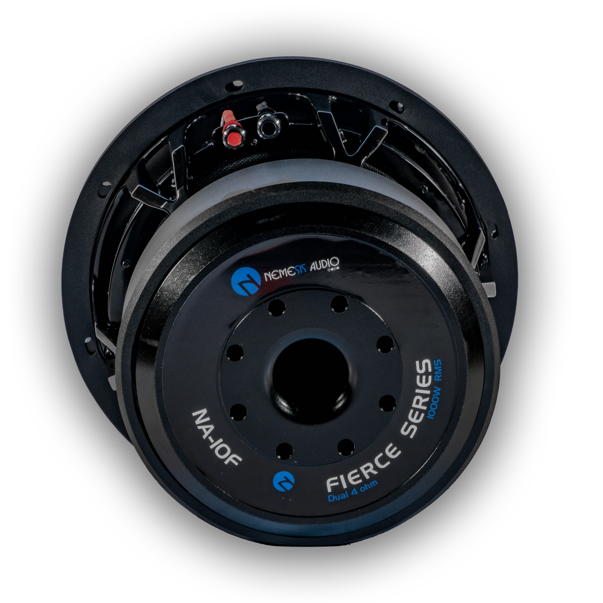Nemesis Audio NA-10F 1000W RMS subwoofer rear magnet view