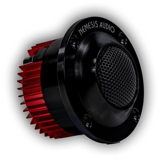 Nemesis Audio NEO-TW05 3-inch 240W RMS neodymium super tweeters pair side view