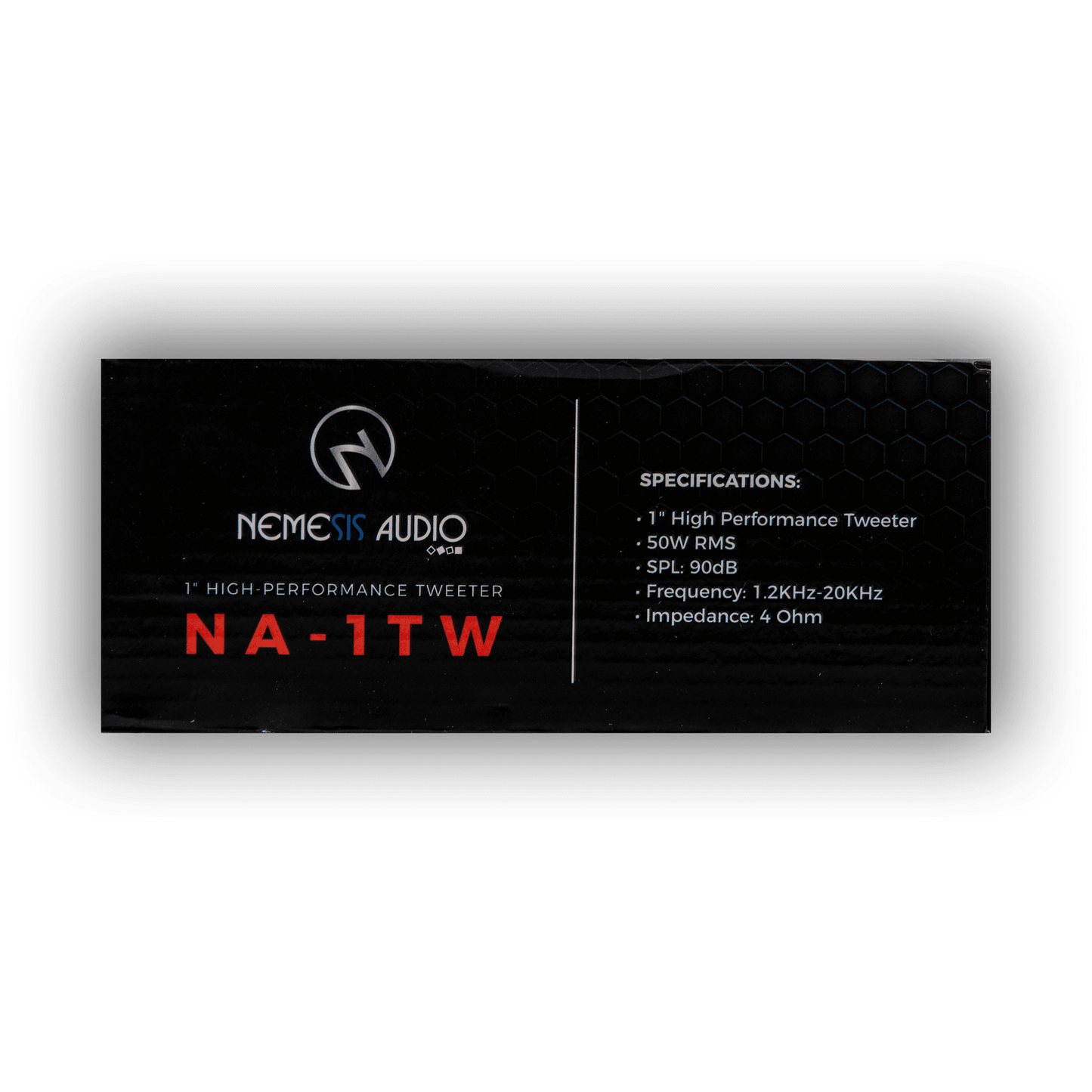 Nemesis Audio NA-1TW 1 inch car audio tweeter side view