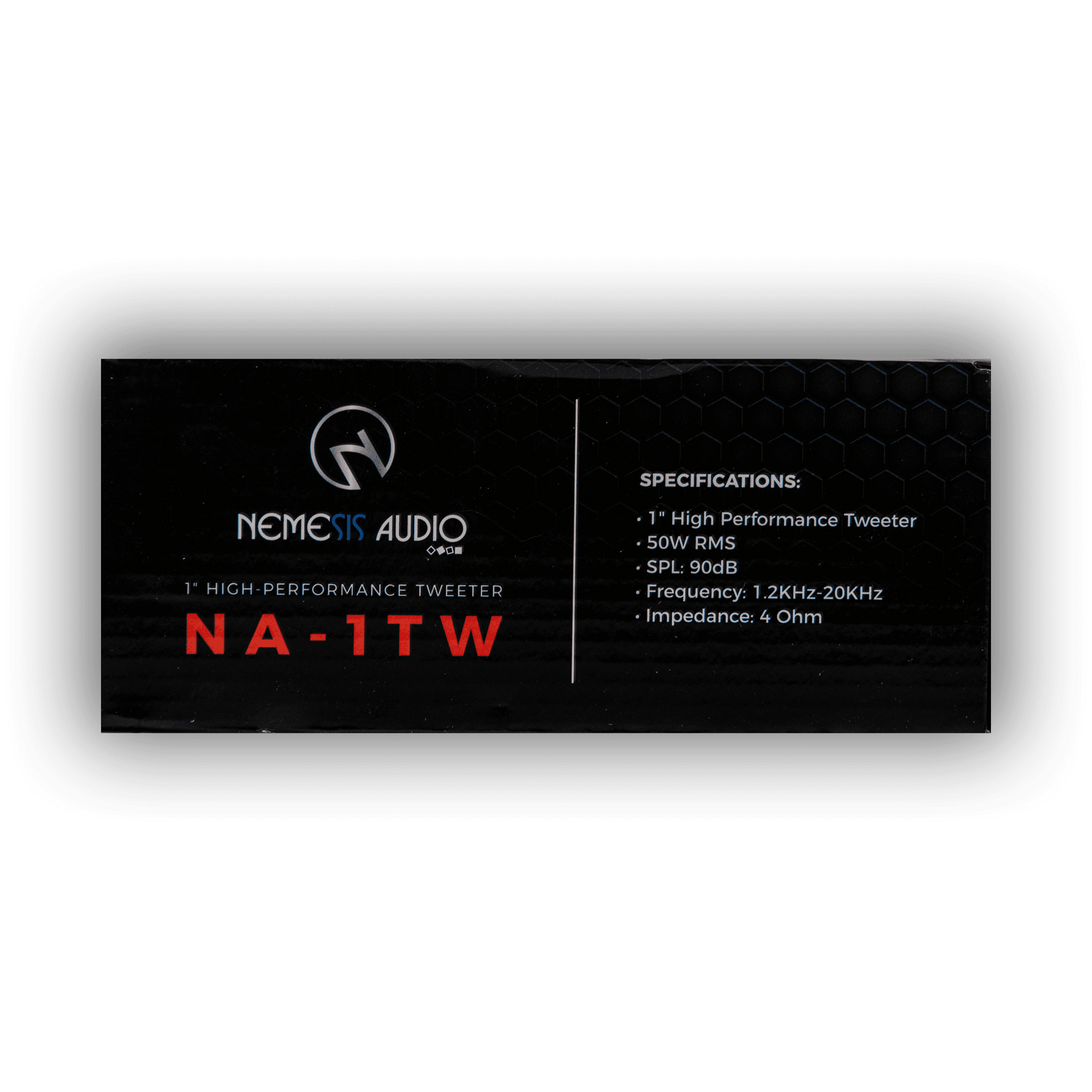 Nemesis Audio NA-1TW 1 inch car audio tweeter side view