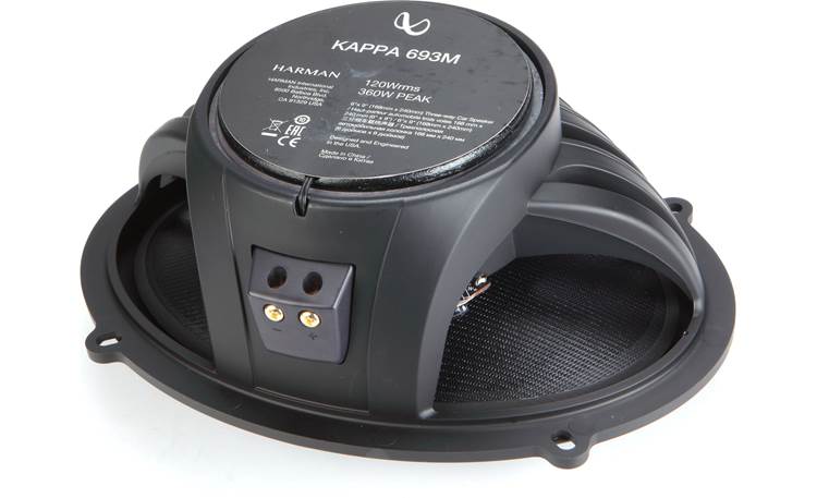 Infinity Kappa 693M premium 6x9 car speakers front view