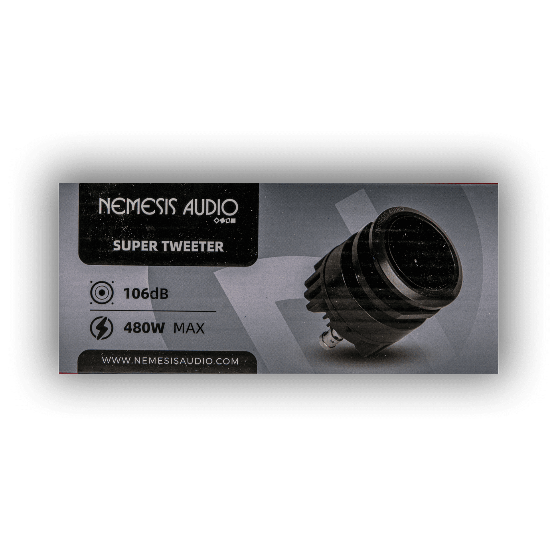 Nemesis Audio NEO-TW66 480W max tweeter pair retail box front