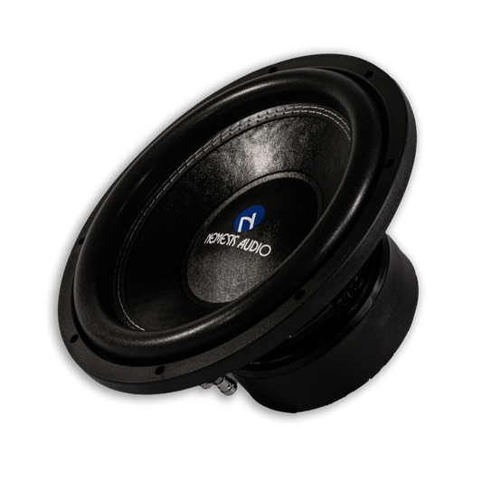 Nemesis Audio NA-12D4 12 inch subwoofer right side view for universal single cab 2x12 bass package