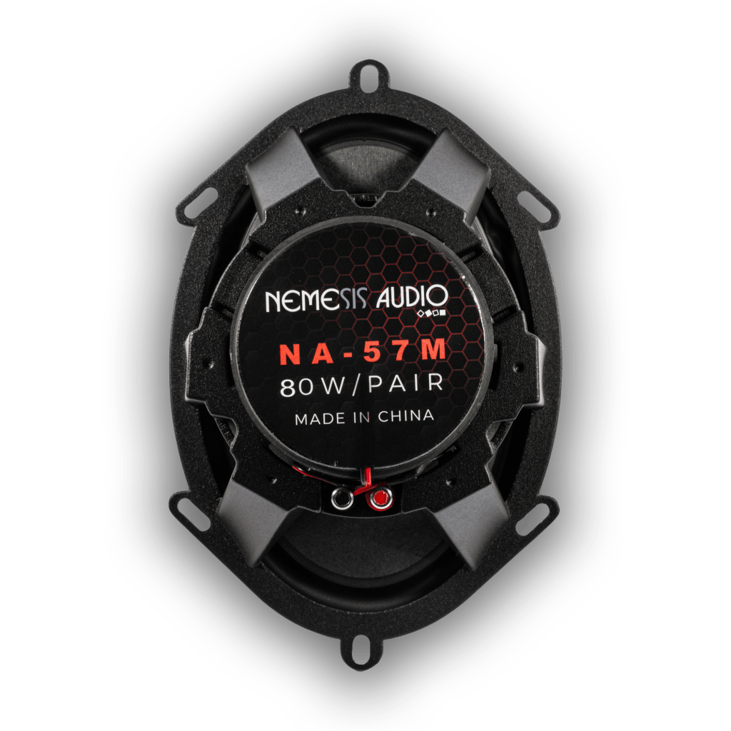 Nemesis Audio NA-57M 5x7-inch coaxial speaker rear view