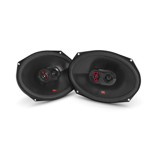 JBL Stage3 9637F 6x9 inch 3-way coaxial speakers pair hero image