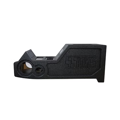 Chevy 1988-1998 center console speaker box with dual 6.5 and tweeter openings